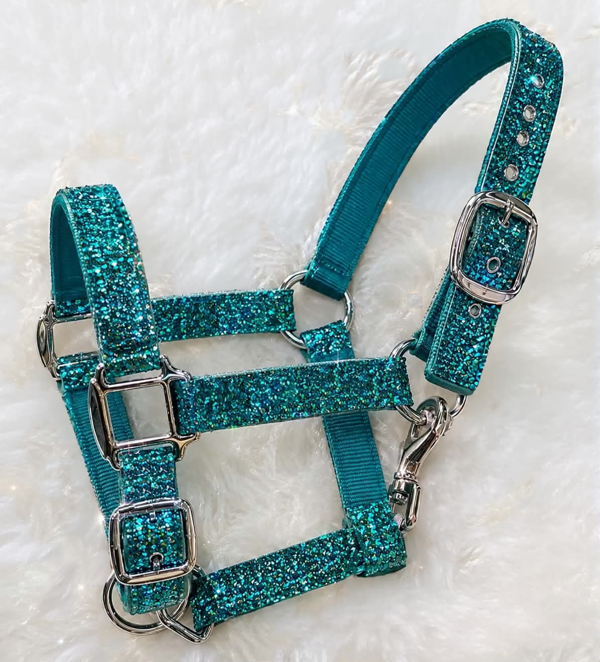 Web Glitter Halter